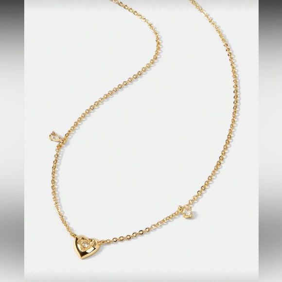Anthropologie Jewelry - Heart Necklace Q250